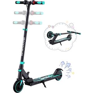 RCB R15 Monopattino Elettrico Bambini 8-12-16 anni, Velocità Massima 20 Km/h, Autonomia Massima 16 Km, Monopattini Pieghevole, Regalo per Bambini ed Adolescenti