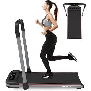 Walden Tapis roulant 2 in 1 per scrivania (casa e ufficio) - Superficie ultrapiatta per camminare e correre con telecomando - Walden F2600