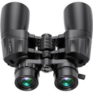 Sogries Binocolo con zoom 10-30x50 per adulti | binocolo HD per bird watching, viaggi, caccia, concerti con visione ampia, BAK4, obiettivo FMC, visione chiara in cattivo