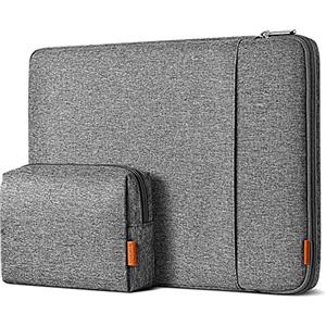 Inateck Custodia Laptop per 15 Pollici MacBook Air M5/M4/M3/M2 | Idrorepellente Borsa PC Compatibile con MacBook Air 15 2026-2023(M5/A3448, M4/A3241, M3/A3114, M2/A2941) con Protezione 360°