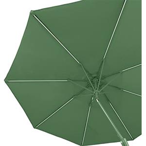 blumfeldt Calais 300 cm x 265 cm Ombrellone da Giardino, Ombrellone Arredo Giardino con Pannelli Solari, Luci RGB, Anti UV, Ombrellone da Giardino Decentrato Impemeabile, Ombrellone da Esterno