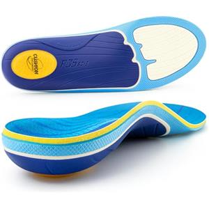PCSsole Solette Ortopediche per Fascite Plantare, Solette per Sperone Calcaneare, Piedi Piatti, Dolore al Piede, Supporto dell'Arco, Solettes Ortopediche per Uomini e Donne