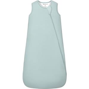 Mosebears Sacco nanna invernale per bambini 2,5 tog,Sacco Nanna Neonato in fibra di bambù, morbidissimo e caldo(6-18 mesi,Calm Sage)