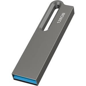 JOIOT Chiavetta USB 128GB 3.0 2 Pezzi Pennetta Pen Drive USB 128 GB Memoria USB Stick ad Alta Velocità di Archiviazione dei Dati e Facile Trasferimento Per PC Tablet Laptop Cellulare Nero+Argento