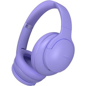 DOQAUS Cuffie Bluetooth Over Ear,90 Ore Di Autonomia,Viola brillante | Bluetooth 5.4,Microfono Integrato,9 Modalità EQ,Audio HiFi,Microfono Integrato Per Lavoro,Viaggio E Musica