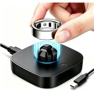 XIEANDKONG Caricabatterie compatibile con Oura Ring Gen 3, per smart ring di taglia 7/8/9/10/11/12/13; dock di ricarica rapida con cavo USB-C (non compatibile con Gen 4 e Gen 5)