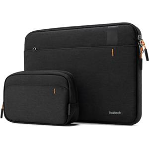 Inateck 360° Custodia PC Laptop per MacBook Pro 14 M5 A3426 A3427 | Borse Computer con Custodia Piccola Compatibile con 14 Pollici MacBook Pro M5/M4/M3/M2/M1 Pro/Max 2026-2021, Nero