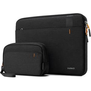 Inateck 360° Custodia PC Laptop per MacBook Air/Pro 13 M5-M1, Macbook Neo | Borse Computer con Custodia Piccola Compatibile con MacBook Air 13 2018-2026, MacBook Pro 13 2016-2022, Nero