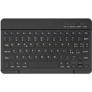 BQSS Tastiera Wireless, Layout Qwerty Italiano, Bluetooth | Tastiera Bluetooth Ricaricabile Compatibile Con Dispositivi Samsung, Ios, Android E Windows, Funziona Anche Con Smartphone