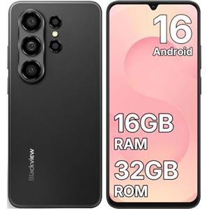 Blackview WAVE 10C Smartphone Offerta Android 16, 6.88", 16GB+32GB/1TB | 32MP+13MP Telefono Cellulare in Offerta, 5000mAh Telefoni, Cellulari e Smartphone 4G Dual SIM/Face ID/3 Slot/3.5mm Jack/OTG
