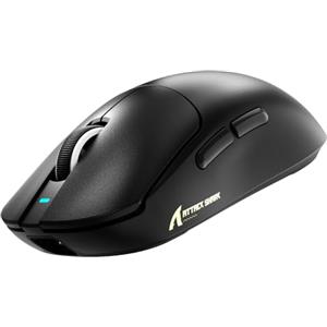 ATTACK SHARK X8SE Mouse for Large Hand, 55g SUPERLIGHT, PixArt PAW3311 Gaming Sensor, BT/2.4G Wireless/Wired, Adjustable DPI up to 25000, 500mAh Battery (Black)