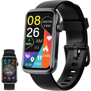 Motast Smartwatch Uomo Donna, Orologio Smartwatch 1.57"HD Chiamate Bluetooth 5.4 | 123+ Modalità Sportive, Fitness Tracker Attività con Sonno/Cardiofrequenzimetro, Contapassi,Smart Watch per Android iOS Nero