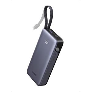 UGREEN Nexode 55W Power Bank 20000mAh Caricatore Portatile PC PD 45W | CCC, Cavo USB C, 2 Porte 1C1A, Per Viaggi in Aereo, Batteria Esterna Rapida Compatibile con Xiaomi Note 15 14 iPhone 18 17
