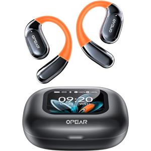 Relxhome NE27 AI Cuffie Traduzione Simultanea, Auricolari Traduttore Simultaneo | Auricolari Traduttore con Touchscreen LCD, Compatibili con iOS e Android per Viaggi, Ambiente Professionale e Apprendimento