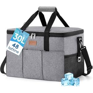 Lifewit Borsa Frigo, Portatile Borsa Termica con 2/3 Tasche Anteriori, Cooler Bag Pieghevole per Campeggio, Viaggi, Shopping, Picnic