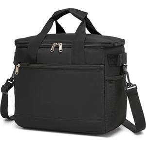 KONO Borsa Termica Porta Pranzo 20L, Grande Borsa Frigo Portatile, Pieghevole Borsa Pranzo Termica per Uomo e Donna, Lunch Bag per Ufficio, Viaggio, Campeggio, Picnic