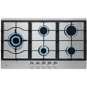 Klarstein Piano Cottura 5 Fuochi, Piano Cottura per Fornelli a Gas, Fornello a Gas Integrato 11100W