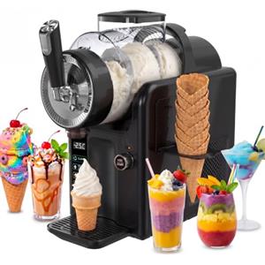 serebrant Macchina per Granita,granitore per granite slushie machine,Macchina per slushy da 2L,6 programmi preimpostati Adatto per preparare gelati, frullati, milkshake, cocktail ghiacciati e margarita