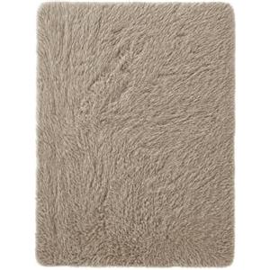 VKZ Tappeto Salotto Moderno 80 x 120 cm, Tappeto Grande Salotto a Pelo Lungo, Morbido e Antiscivolo, Tappeto Salotto Lavabile in Lavatrice, per Camera da Letto e Cameretta,BEIGE