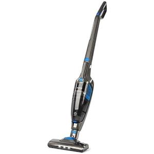 KLARSTEIN TurboHybrid Aspirapolvere Senza Fili, Scopa Elettrica Ciclonica e Portatile, fino a 50 min di Autonomia, Batteria Li-Ion 25,2V, 2 Livelli di Aspirazione, Senza Sacco, LED, Blu Antracite
