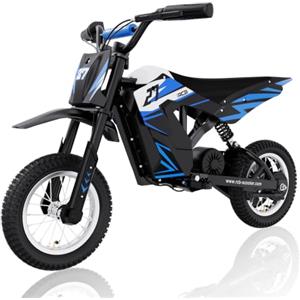 RCB R9X Motocicletta elettrica per bambini, Pneumatici da 12 pollici, Portata Max. 17 km, Motore potente, 3 modalità 8/12/25KMH, Batteria da 5,2 Ah,Moto da cross per bambini