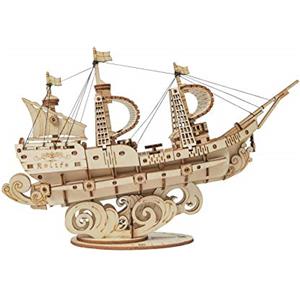 Rolife Puzzle 3D Legno Nave a Vela Rompicapo - Modellismo da Costruire Adulti - Decorazioni per la Casa Regalo Donna Uomo TG305