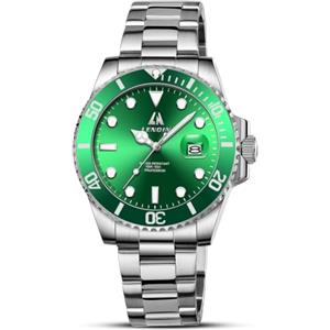 LN LENQIN Orologio Uomo Orologi in Acciaio Inossidabile Da Uomo Orologio Analogico Al Quarzo Impermeabile Orologi Da Polso Da Uomo Con Data Orologi Casual Alla Moda Luminosi