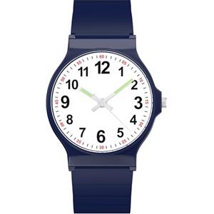 GUUMUXIN Orologio Analogico per Bambino Bambina, 30 Metri di Resistenza All'acqua per L'apprendimento Dell'orologio Cronografo con Cinturino in TPU Morbido, Orologio Sportivo per Bambini dai 4-12 Anni
