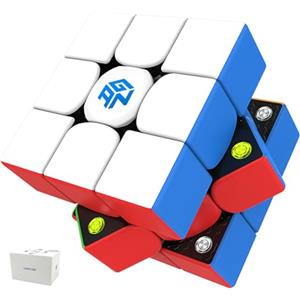 MonteSpi GAN 356M Lite Cubo Magico Magnetico, Rompicapo per Bambini e Adulti | Speed Cube Originale, IPG & GES+, Design Minimalista, Per Adulti e Bambini