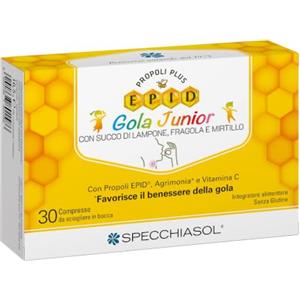 Specchiasol Benessere Gola Junior Propoli E.P.I.D.® 20 Compresse Masticabili