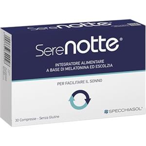 Specchiasol - Serenotte Integratore per Sonno 30 Compresse - 982488494