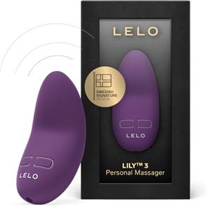 LELO LILY 3 Mini Vibratore per Donne Vibratore Donna Stimolatore Clitorideo Femminile Vibratori con 10 Modalità di Piacere e Design Impermeabile, Vibratoreper Donna Piccolo, Dark Plum