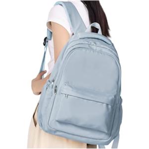 HYC00 Zaino Scuola Superiore Media ragazza Zaini Scolastici zainetto Casual Daypack Backpack Unisex Zaino Università Donna Per PC Portatile 14 Pollici Laptop Bag per Viaggio Lavoro Scuola Affari