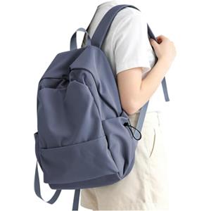HYC00 Zaino Scuola Media Ragazza Zaino da Scuola Superiore Leggero Zainetto | Impermeabile Zaino Laptop Antifurto Zaino Università Casual Zaini Cartella per Scuola Viaggio Lavoro School Bag,A-Blu Viola