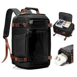 SZLX Zaino da Viaggio Sottovuoto con Pompa Zaino Ryanair 40x30x20 Wizzair | Bagaglio a Mano 40x30x20 Vueling Borsa da Cabina per Voli Borsa da Viaggio Aereo con scomparto scarpe Zaini Casual Porta PC