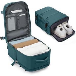 BJLFS Zaino Ryanair 40x30x20 Donna Zaino da Viaggio Aereo Uomo Zaino Casual | Bagaglio a mano 40x30x20 Sottovuoto con porta scarpe Borse da Cabina per Wizzair Zaini Impermeabile per laptop da 16 pollici