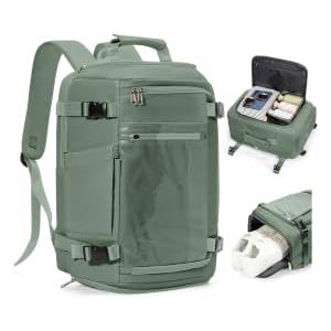 SZLX Zaino da Viaggio Sottovuoto con Pompa Zaino Ryanair 40x30x20 Wizzair | Bagaglio a Mano 40x30x20 Vueling Borsa da Cabina per Voli Borsa da Viaggio Aereo con scomparto scarpe Zaini Casual Porta PC