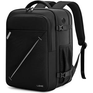 Lekesky Zaino Ryanair 40x30x20 Espandibile 24-30L da Viaggio | Tasca umida e scomparto PC 15", Bagaglio a mano 40x30x20 Ryanair/EasyJet, Idrorepellente, tasche interne, per uomo e donna