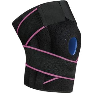 ACWOO Tutore Ginocchio, Ginocchiera Ortopedica Rotulea Confortevole con Stabilizzatori Laterali, Regolabile Ginocchiera Sportiva Neoprene per Corsa, Lesioni al Menisco, Artrite, Infortunio Sportivo