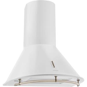 Klarstein Lumio Neo - Cappa Aspirante Retro, Cappa a Parete, 60 cm, Classe Energetica A, Aspirante/Filtrante, 3 Livelli di Potenza, max. 615 m3/h, Acciaio Inox, Bianco