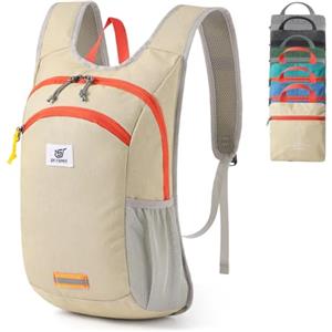 SKYSPER Zaino Pieghevole Ultraleggero 10L, Zainetto Richiudibile piccolo | Zaino Hiking Salvaspazio per Trekking Viaggio Brevi Escursioni Ciclismo