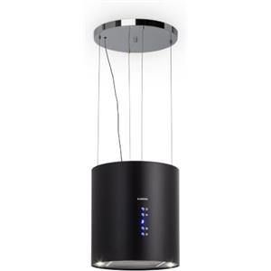 Klarstein Cappa Isola Sospesa, Cappa Cucina con LED, Flusso d'Aria di 522m³/h, Sospesa per Isola Cucina a Candelabro, con Filtri Antigrasso, Sottopensile Filtri a Carboni Attivi