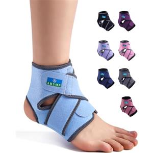 ABYON Cavigliera in Neoprene per Uomo e Donna, Tutore per Caviglia Traspirante Taglie S/M/L con Fasce Regolabili a Forma di 8 per Basket, Manicotto Compressivo per Distorsioni, Artrite e Tendinite