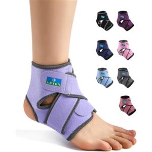 ABYON Cavigliera in Neoprene per Uomo e Donna, Tutore per Caviglia Traspirante Taglie S/M/L con Fasce Regolabili a Forma di 8 per Basket, Manicotto Compressivo per Distorsioni, Artrite e Tendinite