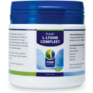 Puur L-Lysine, integratore di lisina per cani e gatti, 50 g (etichetta in lingua italiana non garantita)