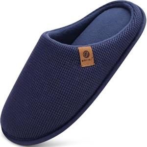 ONCAI Pantofole da Uomo Invernali Ciabatte da Casa con Memory Foam Calde Pelliccia Sintetica Cotone Scarpe Accogliente Antiscivolo Suola EU Dimensione 40-49