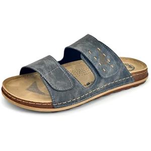 JOMIX Ciabatte Uomo Estivi Sandali Eleganti Bassi Ragazzi Pantofole Slip On da Mare Spiaggia TU2003