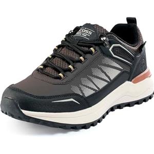 LEOSS ORIGINAL Scarpe da Ginnastica Uomo Sneaker con Lacci Scarpe da Città Scarpe da Escursionismo Casual Scarpe da Walking in Pelle Sportive