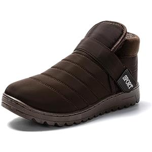 JOMIX Pantofole Stivali Invernali Uomo Ciabatte Chiuse Calde da Casa Scarpe Mocassini da Inverno Babbucce Pelose Comode