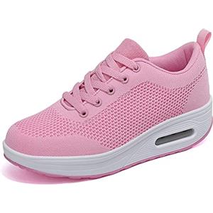 Sisttke Sneaker Donna Scarpe Running Sportive Outdoor | cuscino aria,maglia traspiranti,Comodo,Leggere,Scarpe da Ginnastica,Passeggio,fitness,Tennis,Jogging